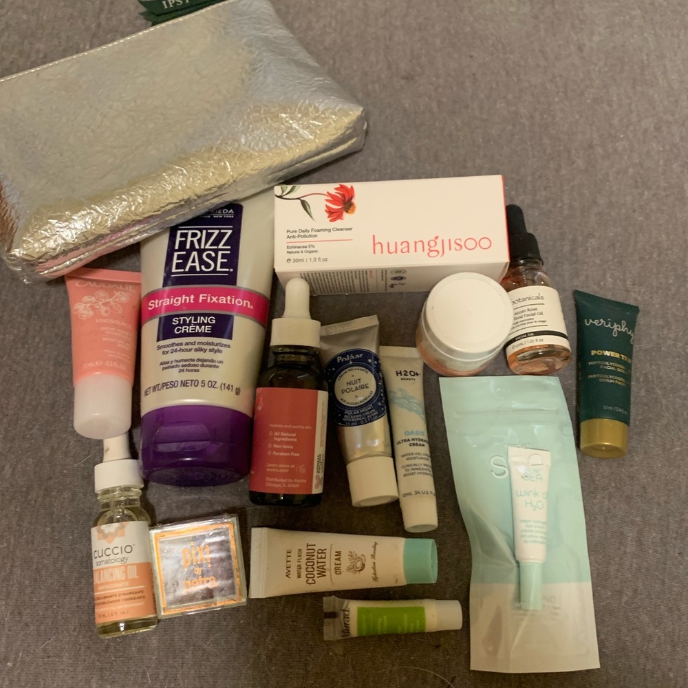 Bundle of beauty and skin products